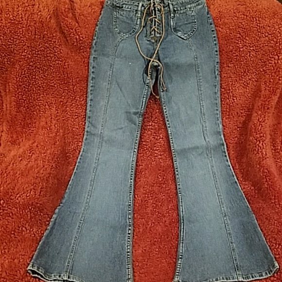 hipster bell bottom jeans